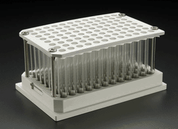 Image: The 96-well Aluminum Microplate System (Photo courtesy of J. G. Finneran).